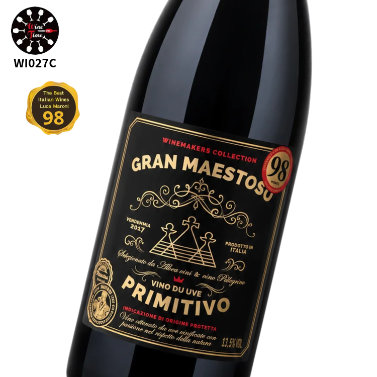 Albea Gran Maestoso Primitivo 2025｜甜潤豐腴 愛不惜手 Primitivo