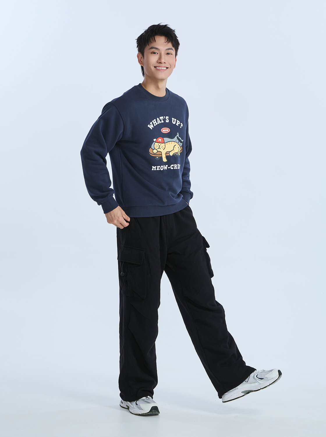 【任2件999】街頭萌寵印花大學TEE