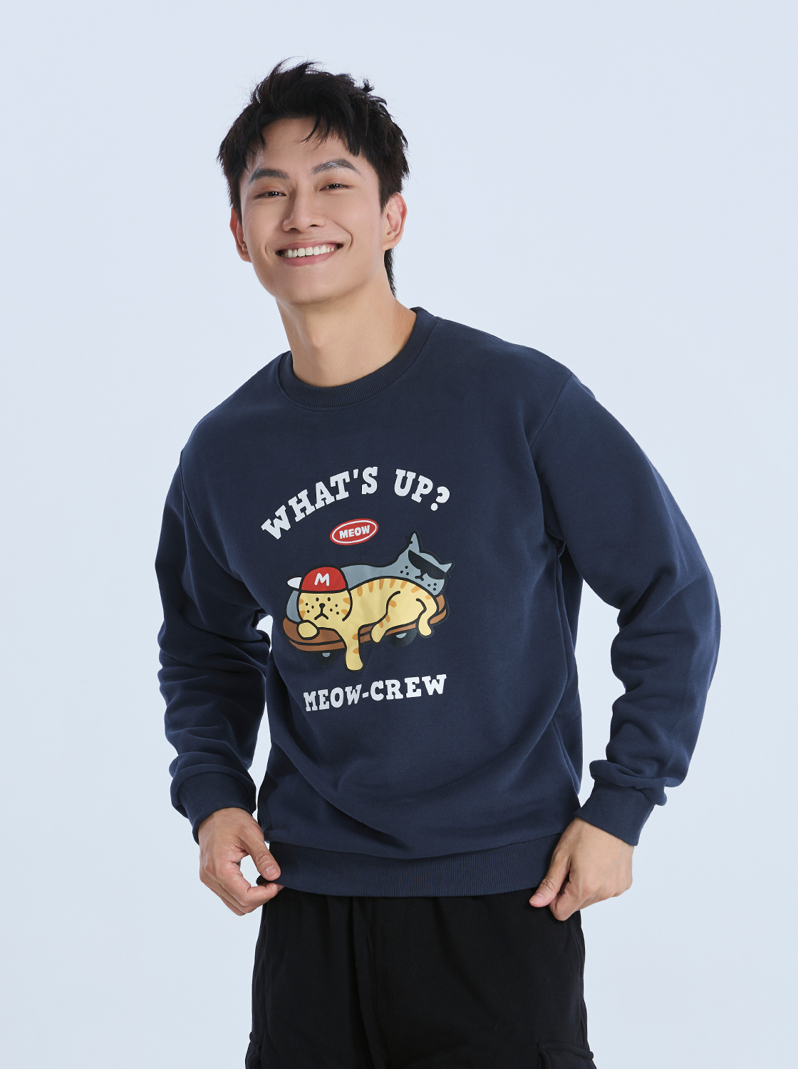 【任2件999】街頭萌寵印花大學TEE