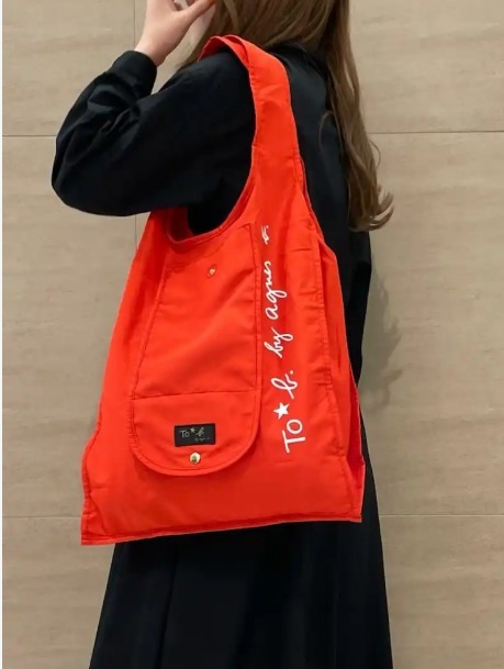 agnes b摺疊購物袋 @現貨