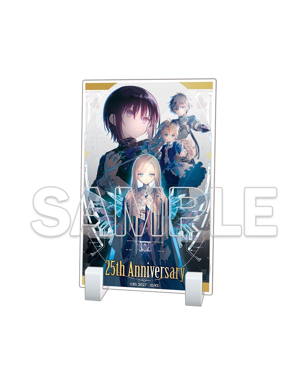 預購-『ウィザーズ・ブレイン Wizard's brain』25周年紀念 燙金壓克力板【日本進口精品】