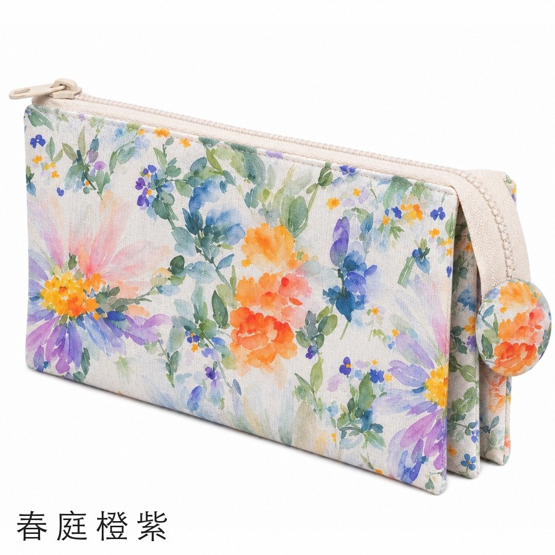 5-layer organizer pouch DIY kit — Violet Citrus Garden