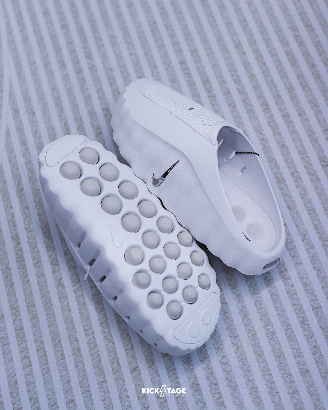 〈少數現貨+預定〉女鞋 NIKE MIND 001 'White Metallic Silver' 白銀 科技 休閒 運動 穆勒鞋 拖鞋【HQ4309-101】REJUVEN8