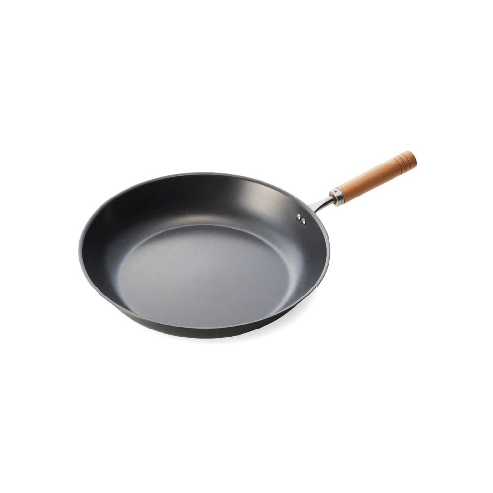 Sugi-Metal 匠味奈米壓紋平底鐵煎鍋/28cm/KS-3360