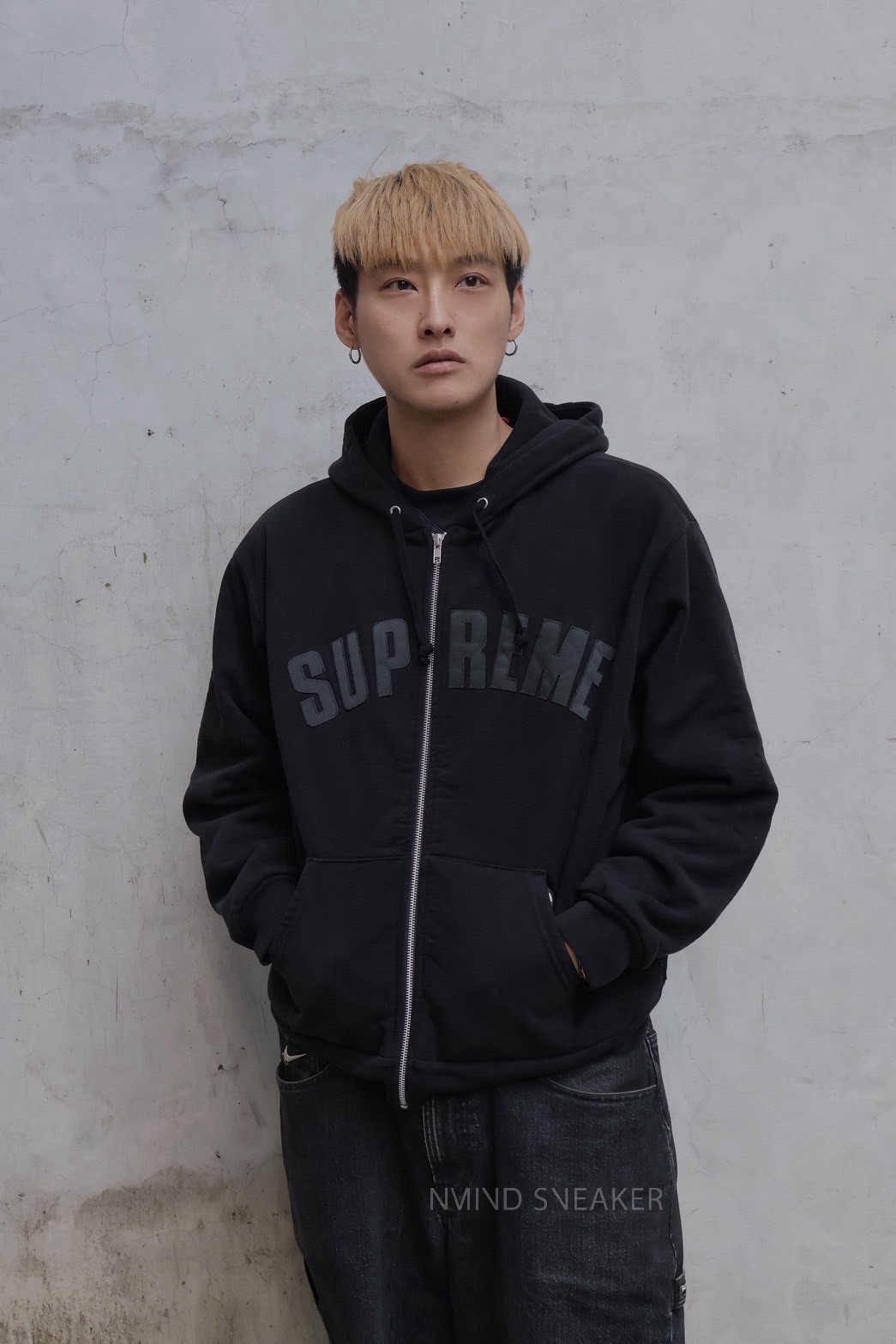 <快速出貨>SUPREME ARC HOODIE ZIP 反光連帽外套