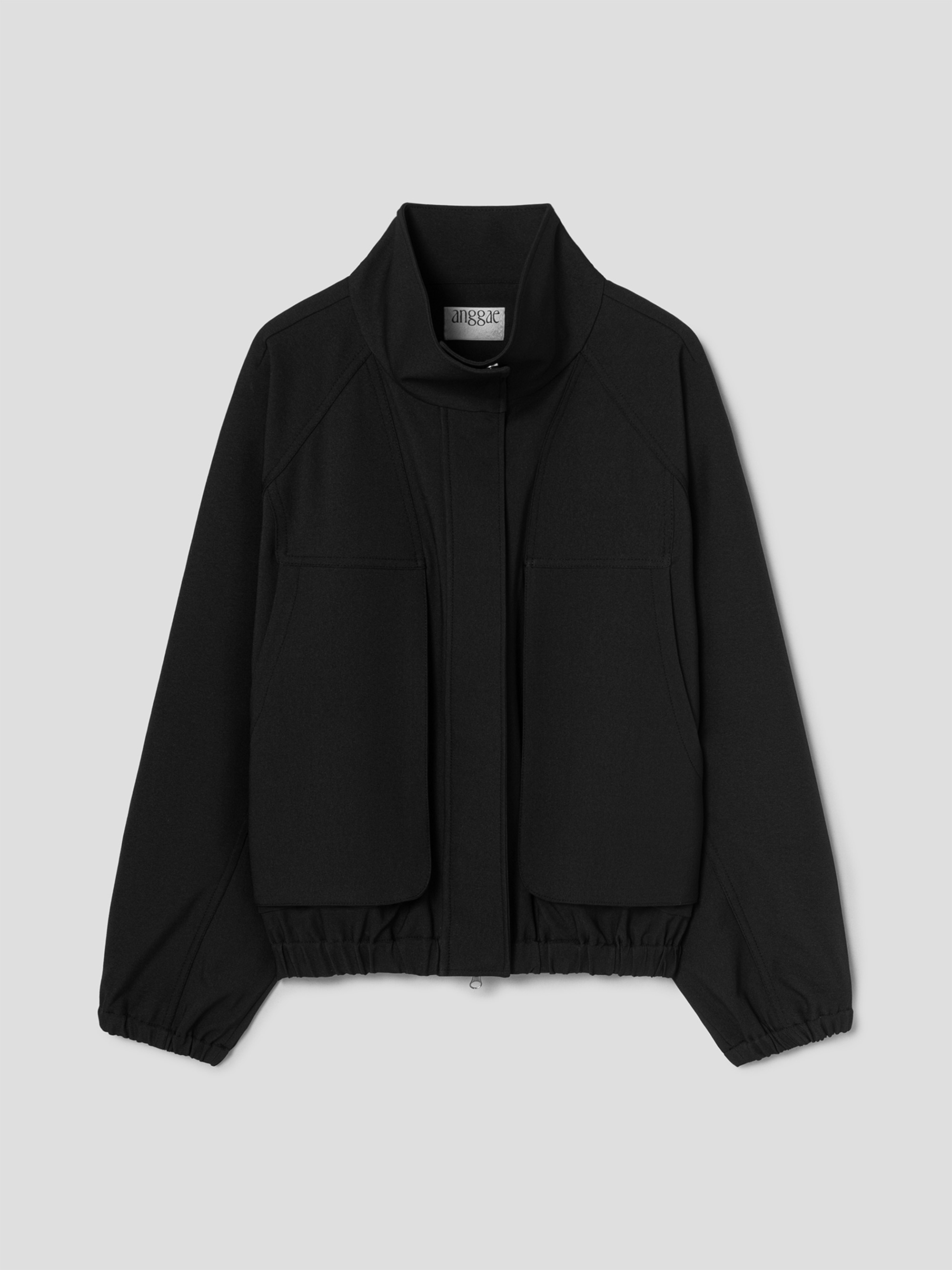 ANGGAE HIGH NECK BOMBER 外套