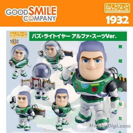 Good Smile Company 1932 黏土人 巴斯光年 Alpha Suit Ver. Nendoroid Lightyear - Buzz Lightyear Alpha Suit Ver. FIGURE