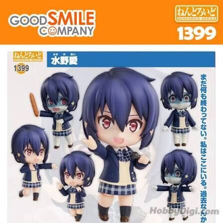 Good Smile Company 1399 黏土人 水野愛 佐賀偶像是傳奇 Nendoroid Zombie Land Saga Ai Mizuno FIGURE