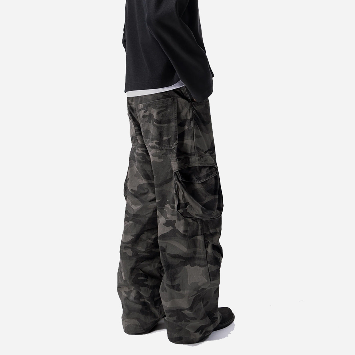 Anonymous Talking Camo Cargo Pants 迷彩口袋長褲