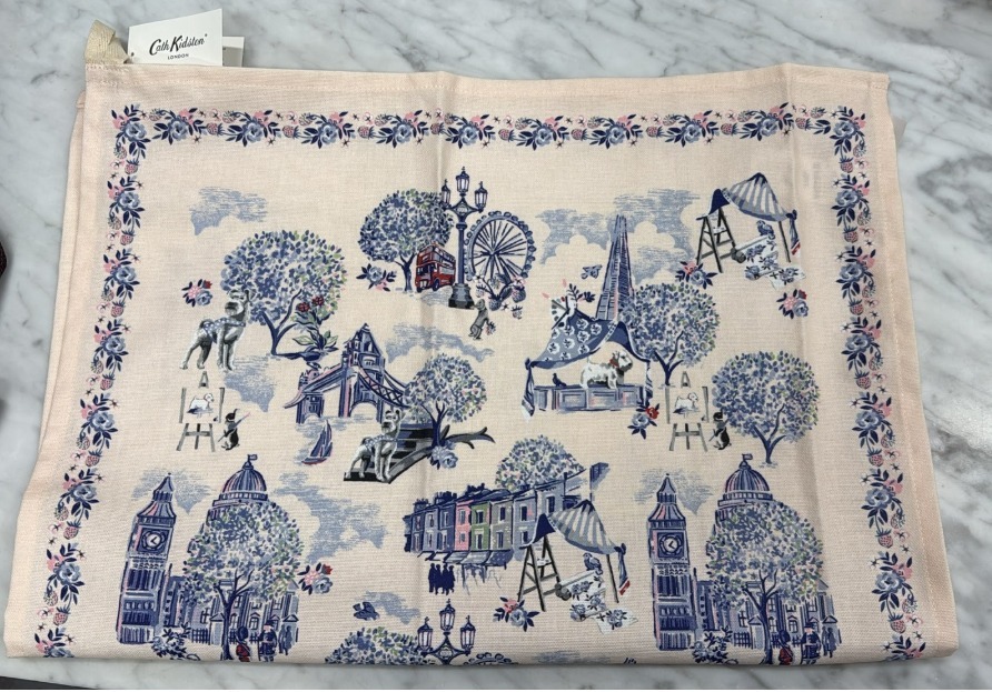 Cath Kidston 倫敦風景茶巾 (45x63cm) @現貨