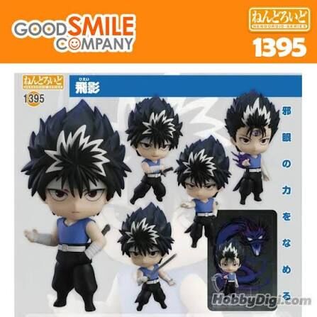 Good Smile Company 1395 黏土人 飛影 幽遊白書 Nendoroid YuYu Hakusho Hiei FIGURE