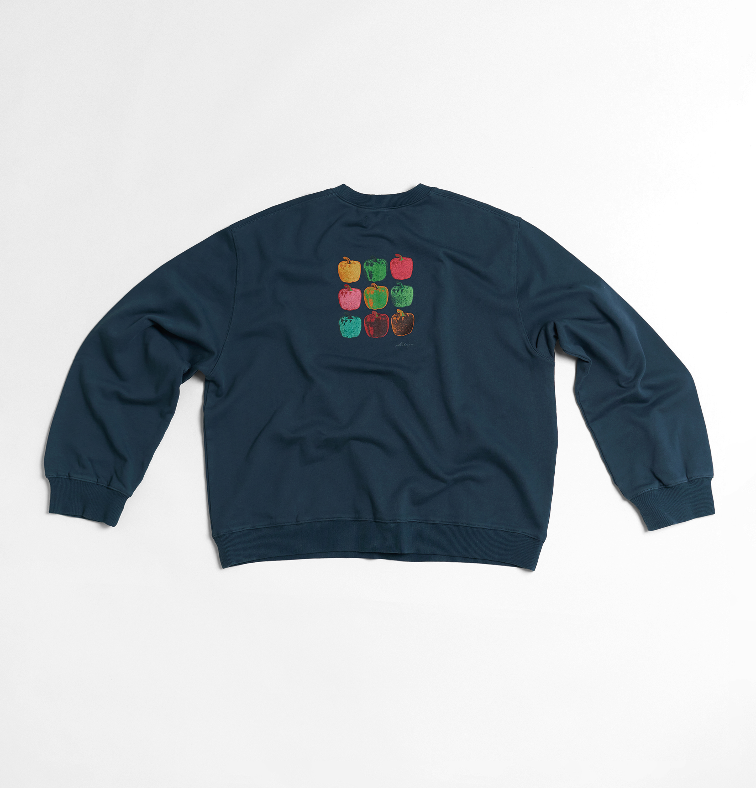 MELSIGN - 挑食俱樂部 - 甜椒大學 Tee - Navy