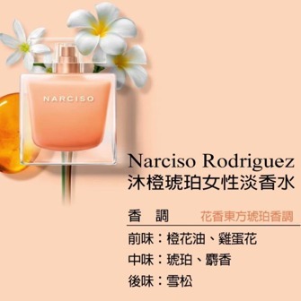 Narciso 雞蛋花香水 50ml, 官方專櫃原價HK$960/50ml (H2610 PB891）