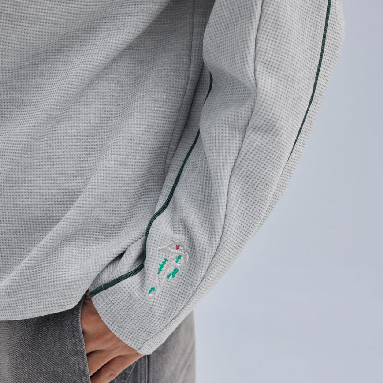 MELSIGN x plain-me Lacuna Waffle LS Tee 華夫格長袖Tee