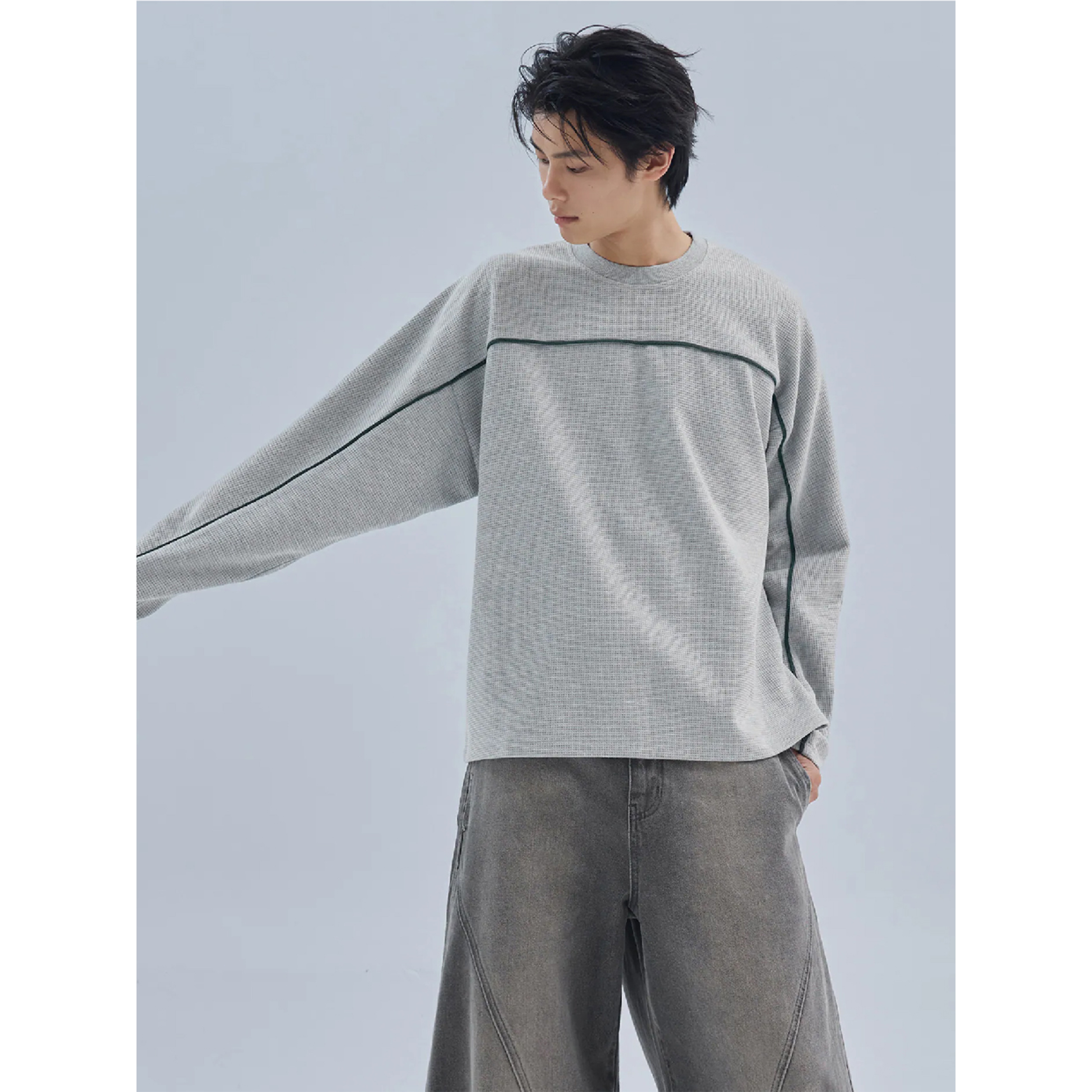 MELSIGN x plain-me Lacuna Waffle LS Tee 華夫格長袖Tee