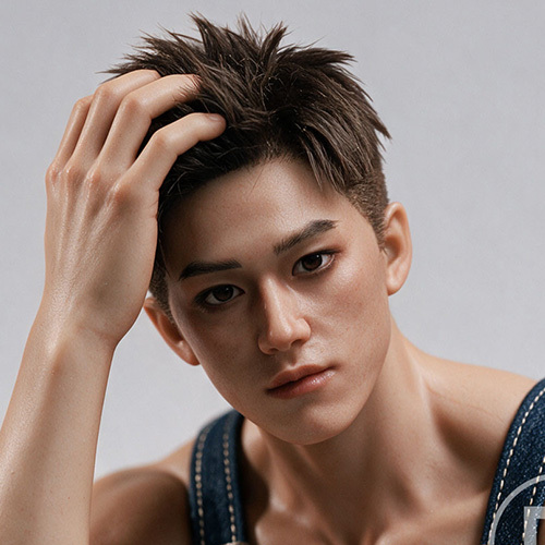 REALING 86cm壯版 蕭涵 男性擬真小娃娃 全矽膠材質 silicone male sex small doll