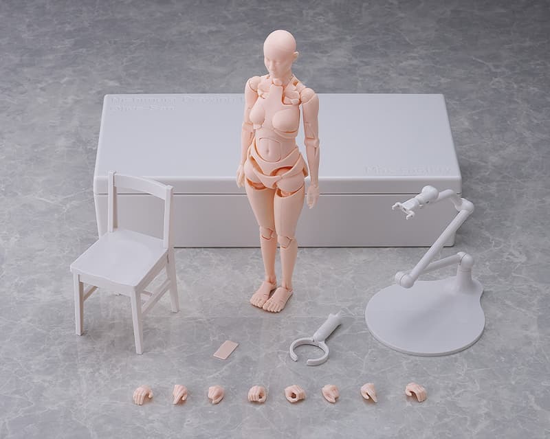 Max Factory 代理版 可動 西村式素描人偶 OLIVE FLESH