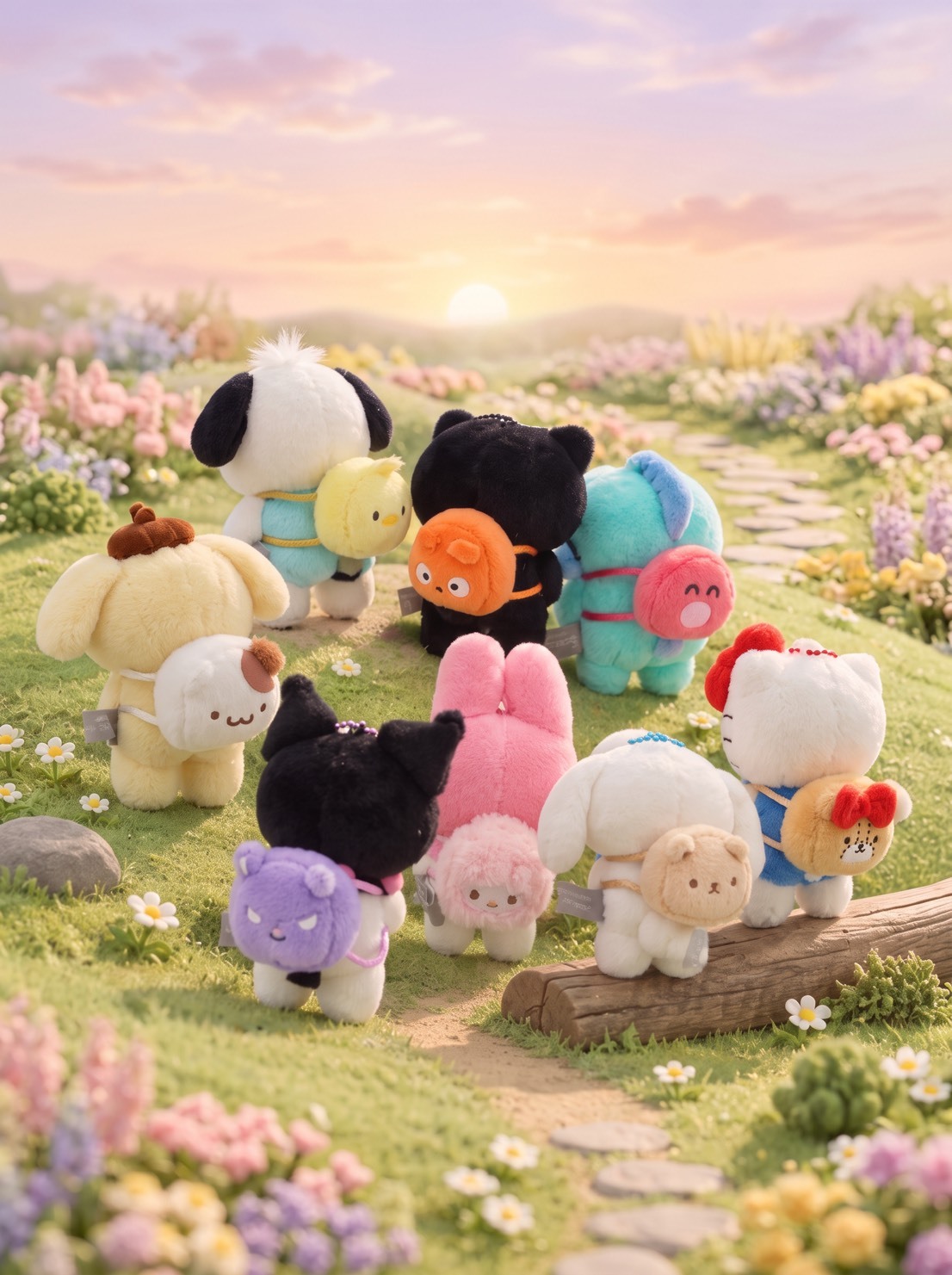 <韓國限定🌟> 三麗鷗小夥伴後背包系列