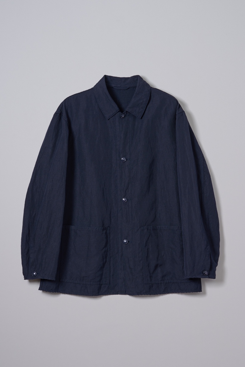 KAPTAIN SUNSHINE CASHMERE LINEN CHORE JACKET