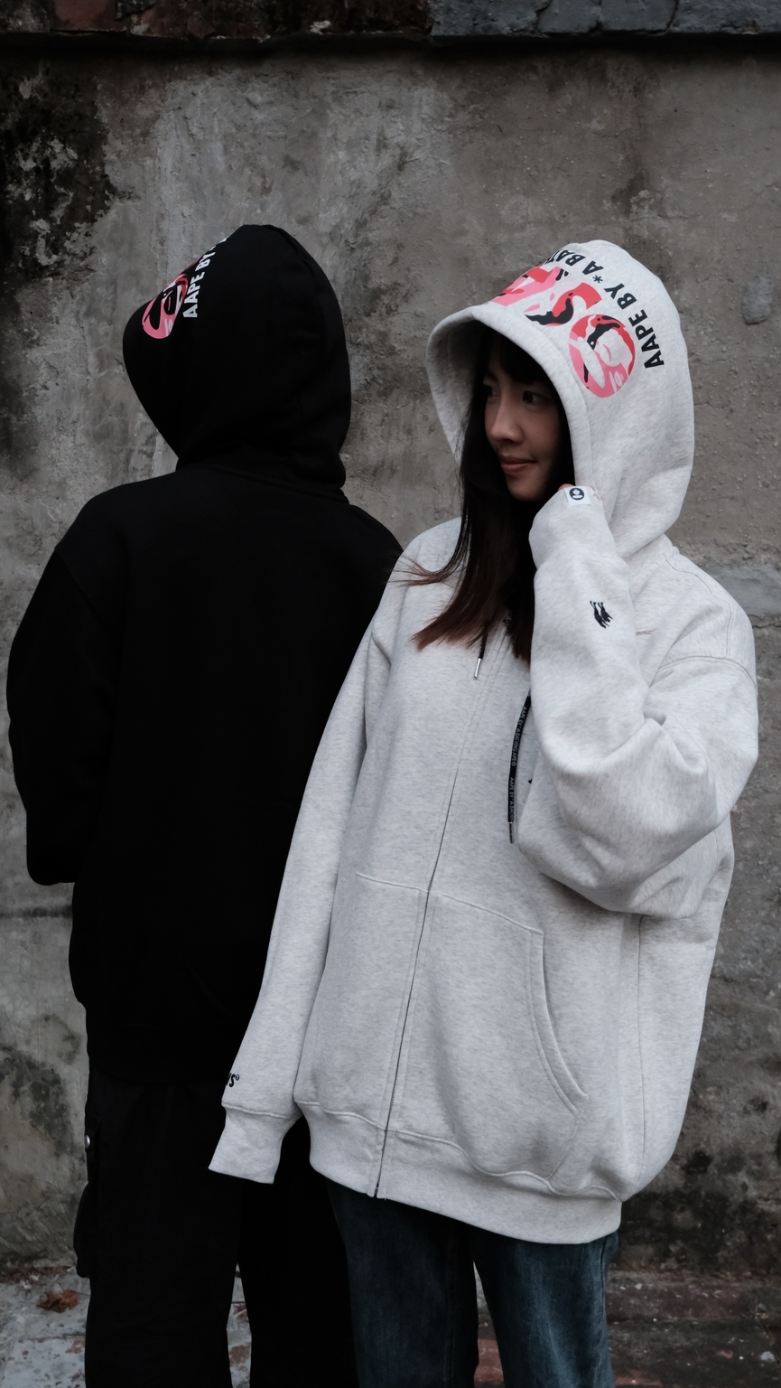 AAPE Osaka  大阪 城市 限定 迷彩 拉鍊 連帽 外套 AAPSWM30020AR 30020