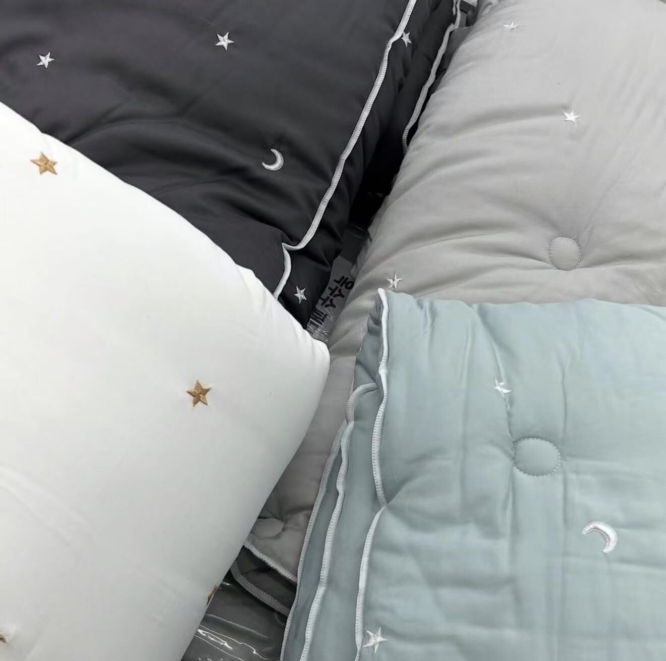 【直播】LX101513 100%莫代爾天絲星月刺繡四季被