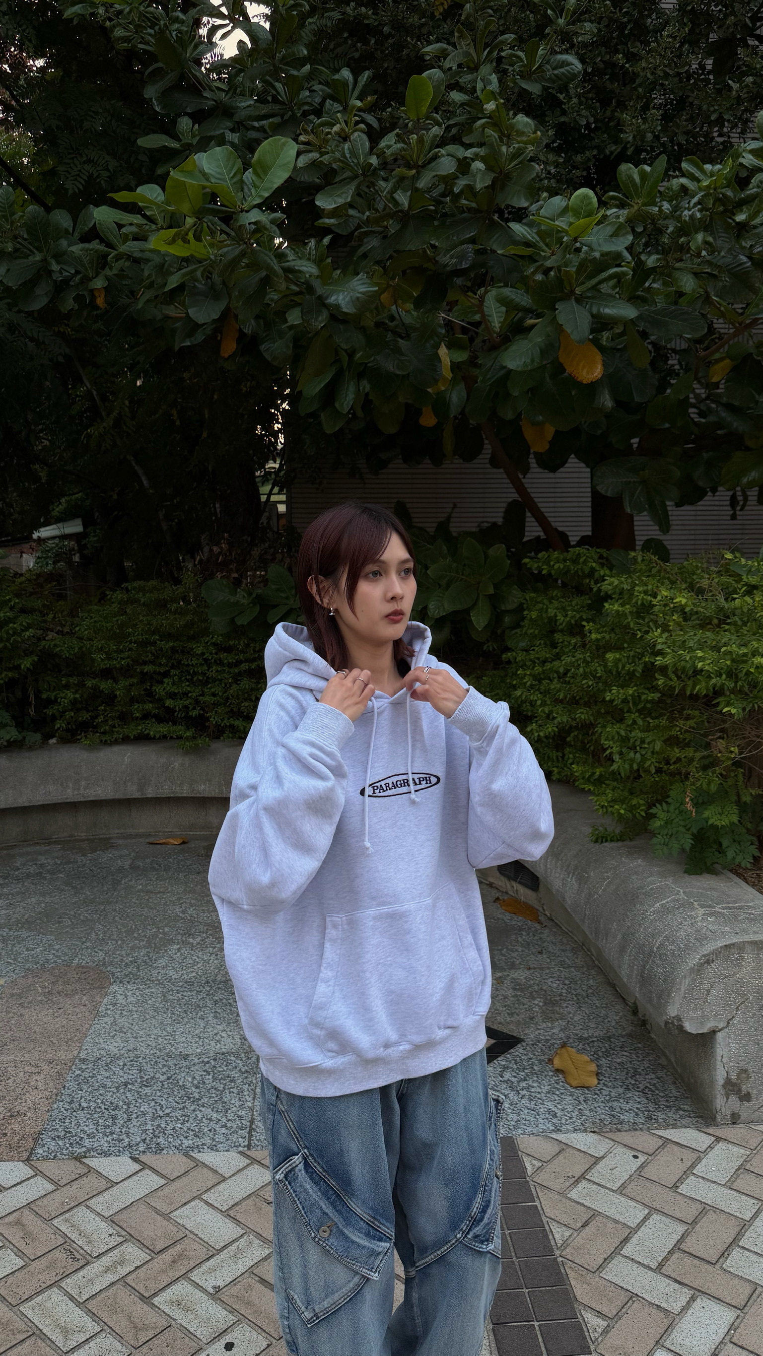 Paragraph 小圓標刺繡帽Tee