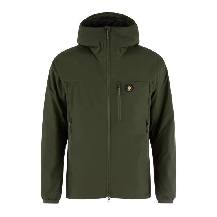Fjallraven 北極狐 小狐狸 Bergtagen 60 Insulation 夾克 男 F12500165-662-550 深森綠/黑 [HappyOutdoor]