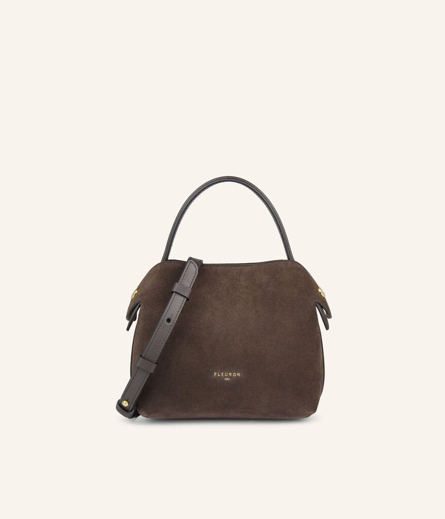 1FL1018-022 [FLEURON] Mini Swann Suede Moka #MAF04SV1314MOK (EU)