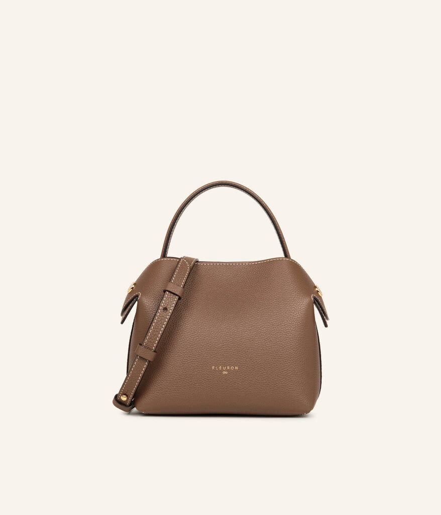 1FL1018-030 [FLEURON] Mini Swann Marron Glace #MAF04VG1029CCN (EU)