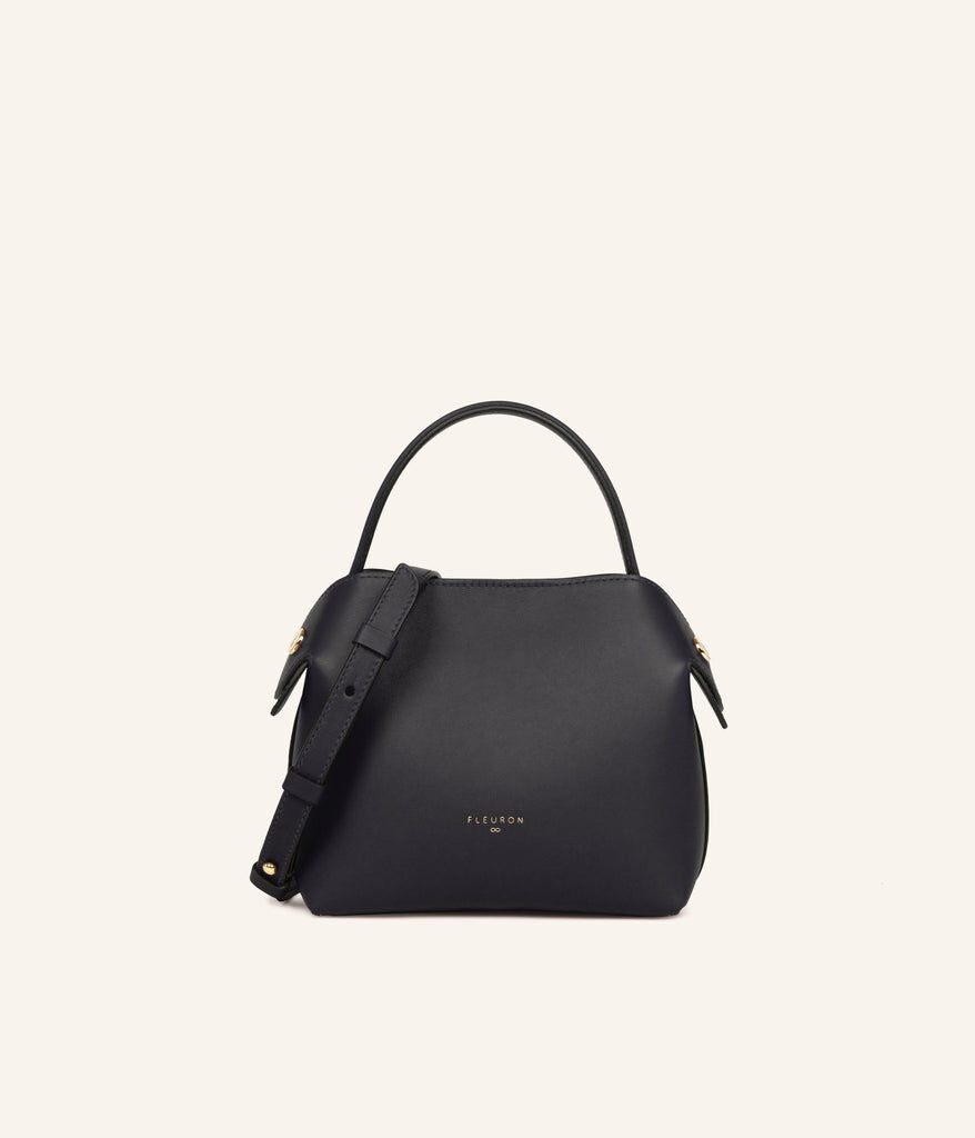 1FL1018-051 [FLEURON] Mini Swann Noir Lisse #MAF04VL0303BLK (EU)