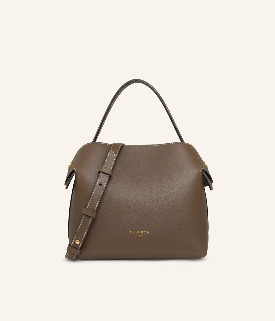 1FL1018-091 [FLEURON] Medium Swann Taupe Fonce #MAF06VL1312DKT (EU)