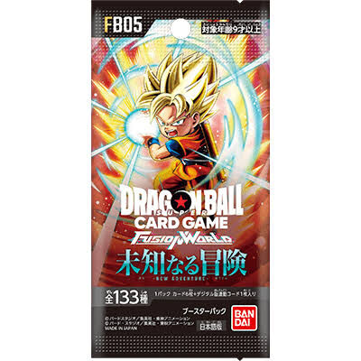 [原箱] 龍珠超咭牌遊戲 融合世界 未知的冒險 [FB05]