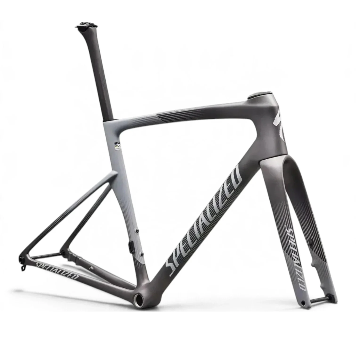 【Specialized】Tarmac SL9 10R車架組 /  Satin Smoke Metallic