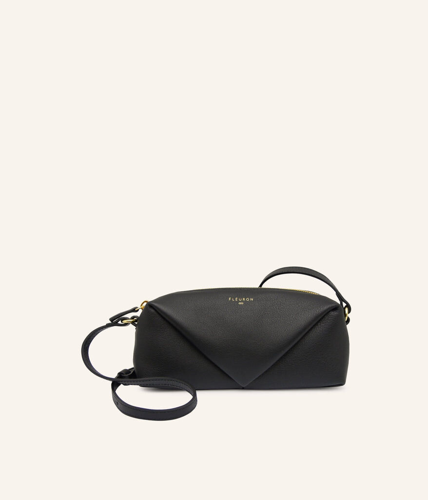 1FL1018-123 [FLEURON] Mini Trinity Noir Lisse #MAF09VL0303BLK (EU)