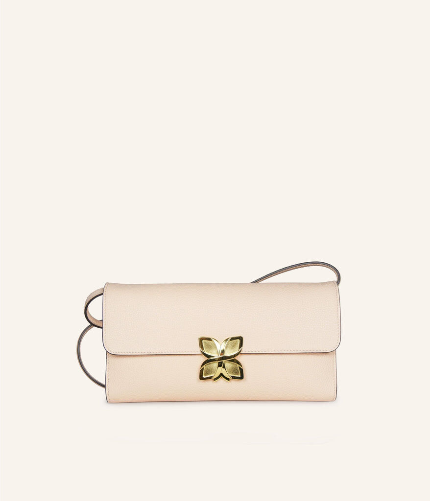 1FL1018-284 [FLEURON] Hortensia Clutch Rose Clair #MAF19VG1209LPK (EU)