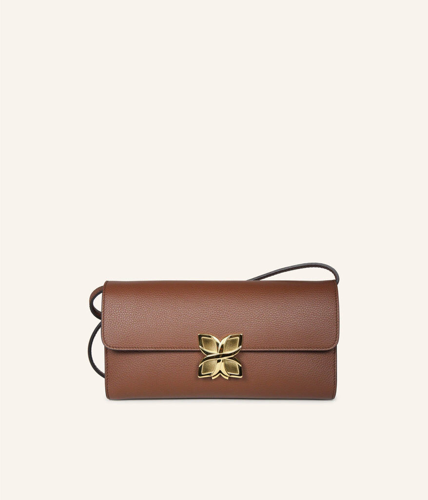 1FL1018-286 [FLEURON] Hortensia Clutch Tiramisu #MAF19VG1233TRM (EU)