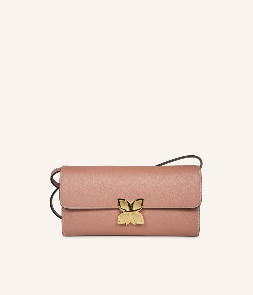 1FL1018-287 [FLEURON] Hortensia Clutch Rose Terracotta #MAF19VG1516RTR (EU)