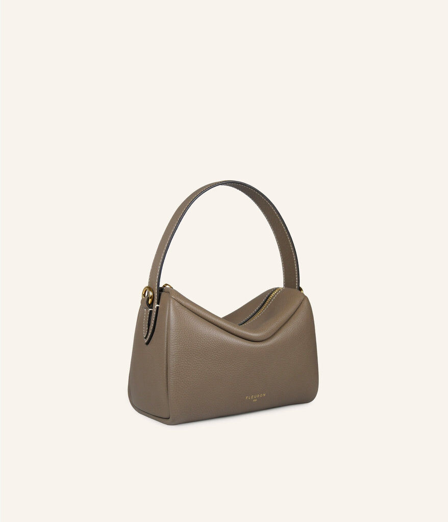 1FL1018-307 [FLEURON] Mini Bean Taupe #MAF21VG0808MOL (EU)