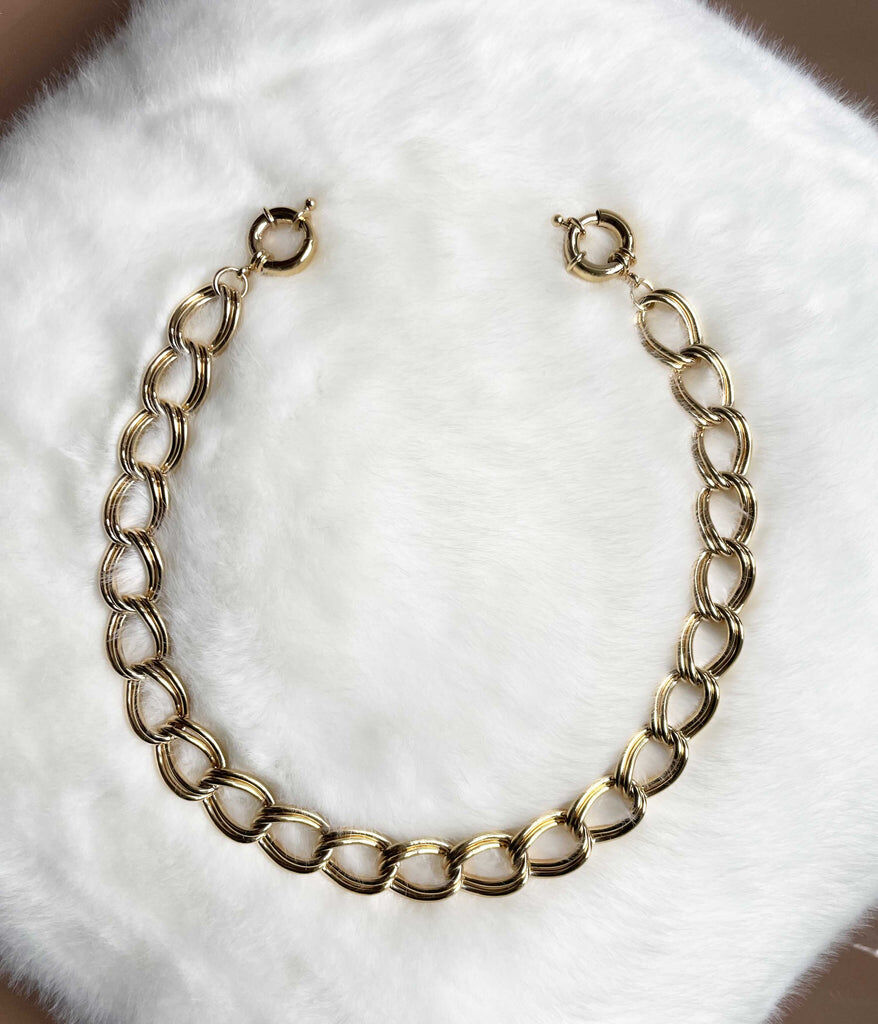 1FL1018-354 [FLEURON] Chain Dore #CHF01LT0836LTG (EU)