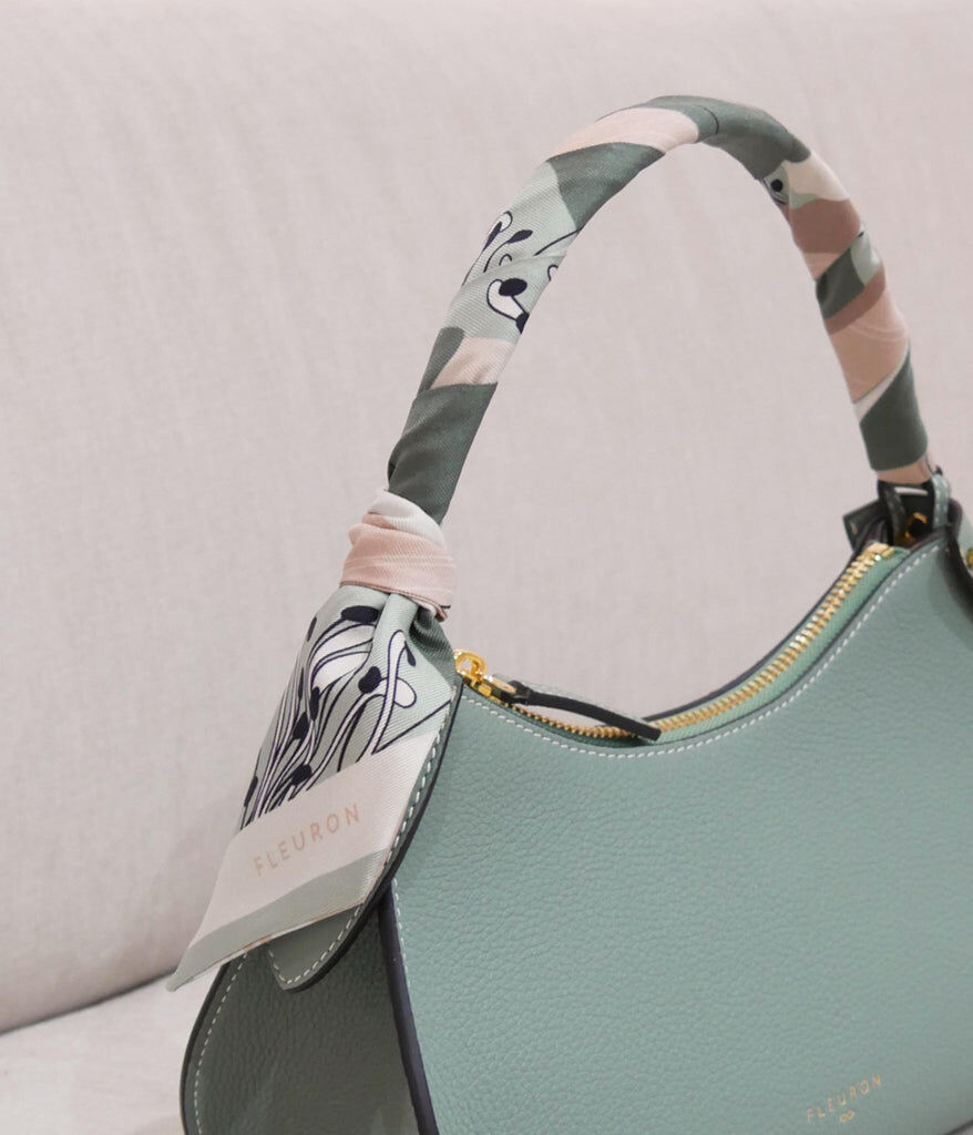1FL1018-505 [FLEURON] Bloom Bandeau 5x90cm Vert Amande #TXF02SK6323AGR (EU)