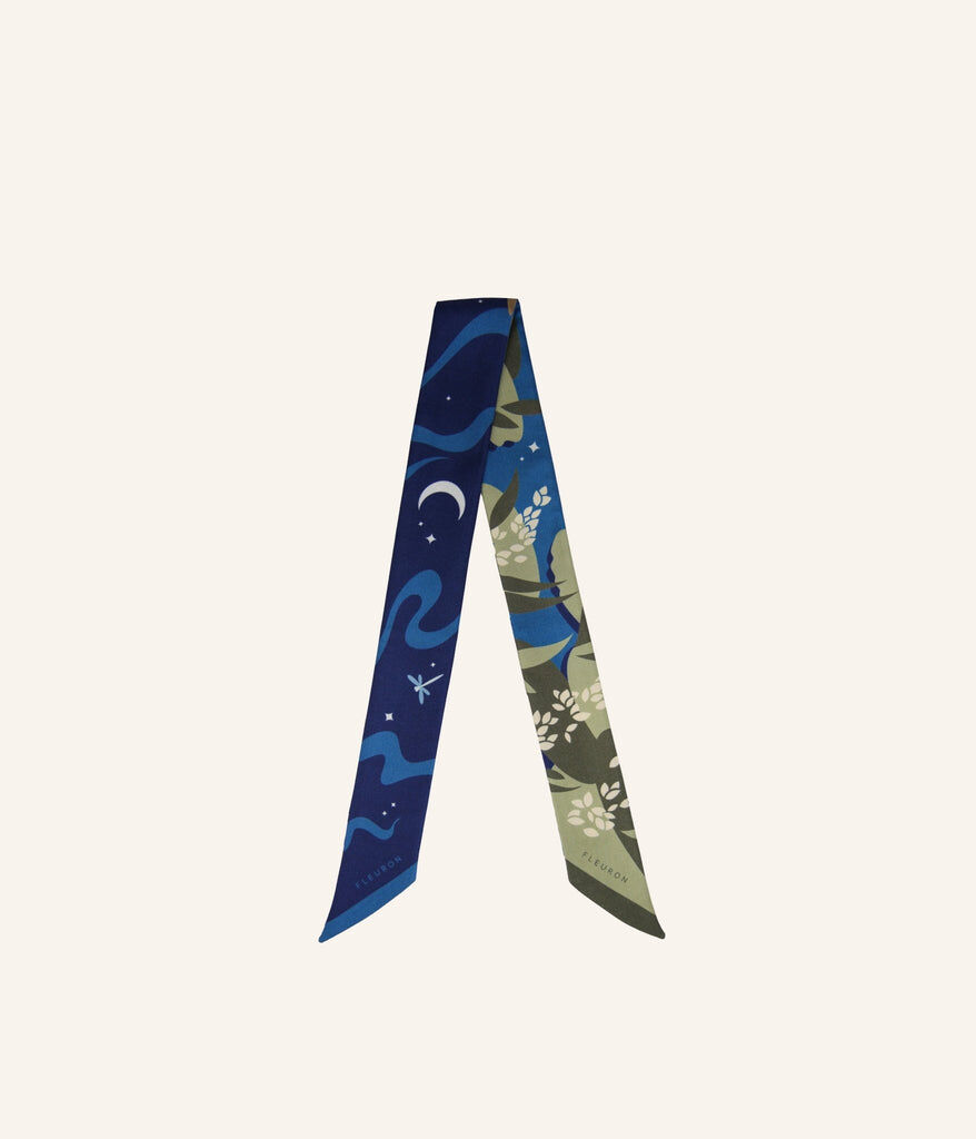 1FL1018-516 [FLEURON] La Nuit Bandeau 5x90cm Multicolore #TXF11SK0000MTC (EU)