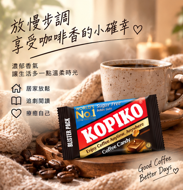 KOPIKO咖啡糖32g(原味/無糖/卡布奇諾)