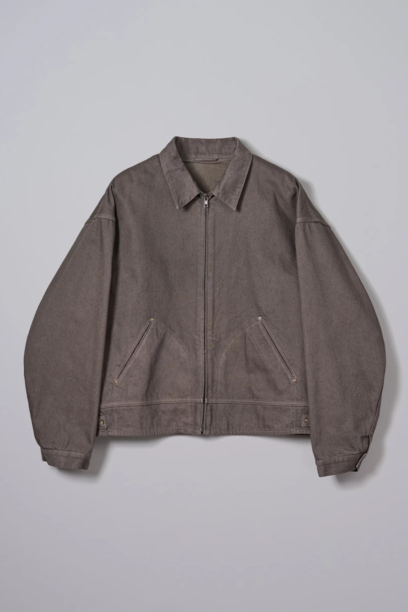 KAPTAIN SUNSHINE DYED DENIM WORK JACKET (2COL)