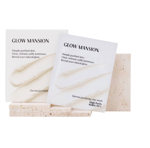 CR261015-L13-Glow Mansion Derma Purifying Clay Mask (15g x 5 Sheets)-EXP：2029