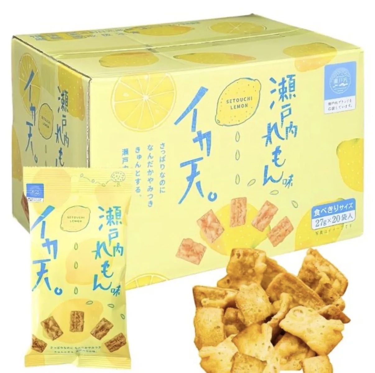 【Costco限定】JP 瀨戶內檸檬風味魷魚天婦羅 6607 TK261015