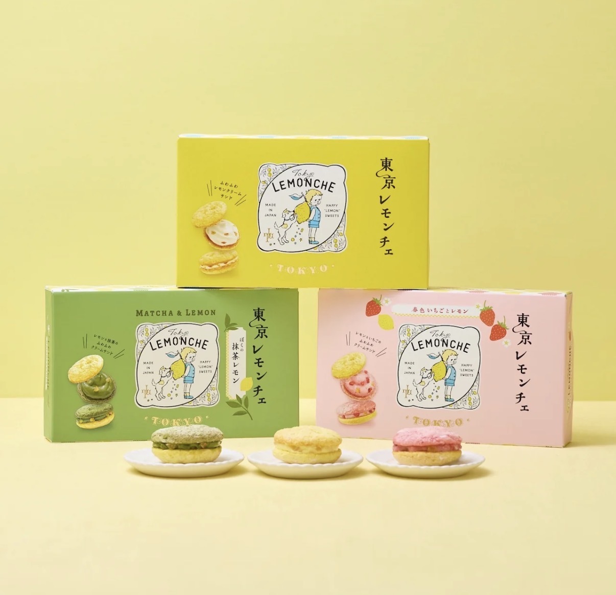 【好味爆炸】JP 東京 LEMONCHE 泡芙馬卡龍 4589 TK261015