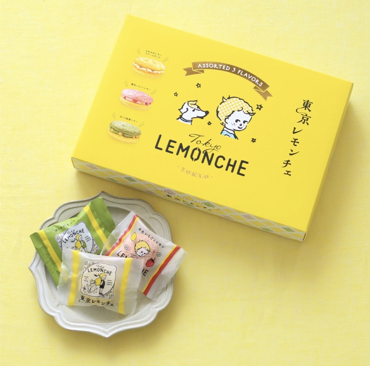 【好味爆炸】JP 東京 LEMONCHE 泡芙馬卡龍 4589 TK261015