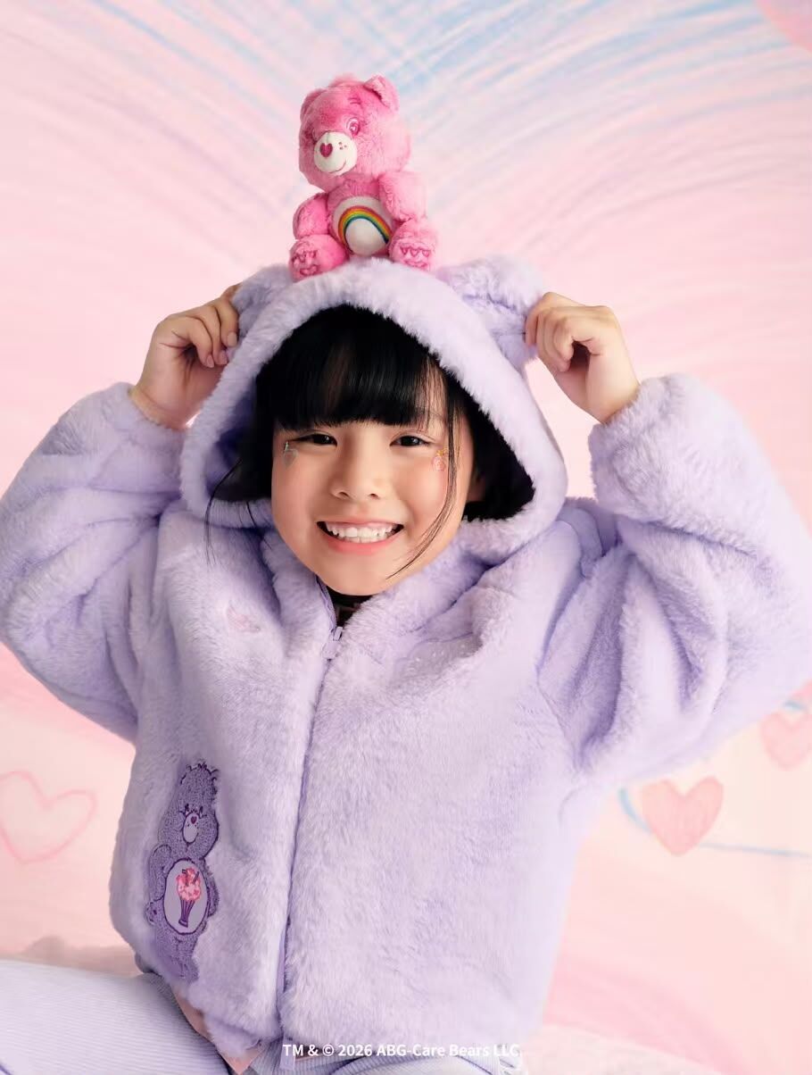 廠單 ad & care bear毛毛親子外套