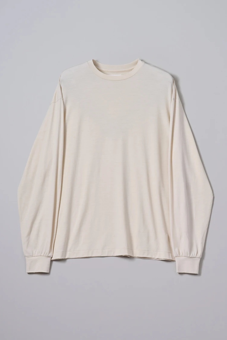 KAPTAIN SUNSHINE WOOL MERINO L/S TEE (2COL)