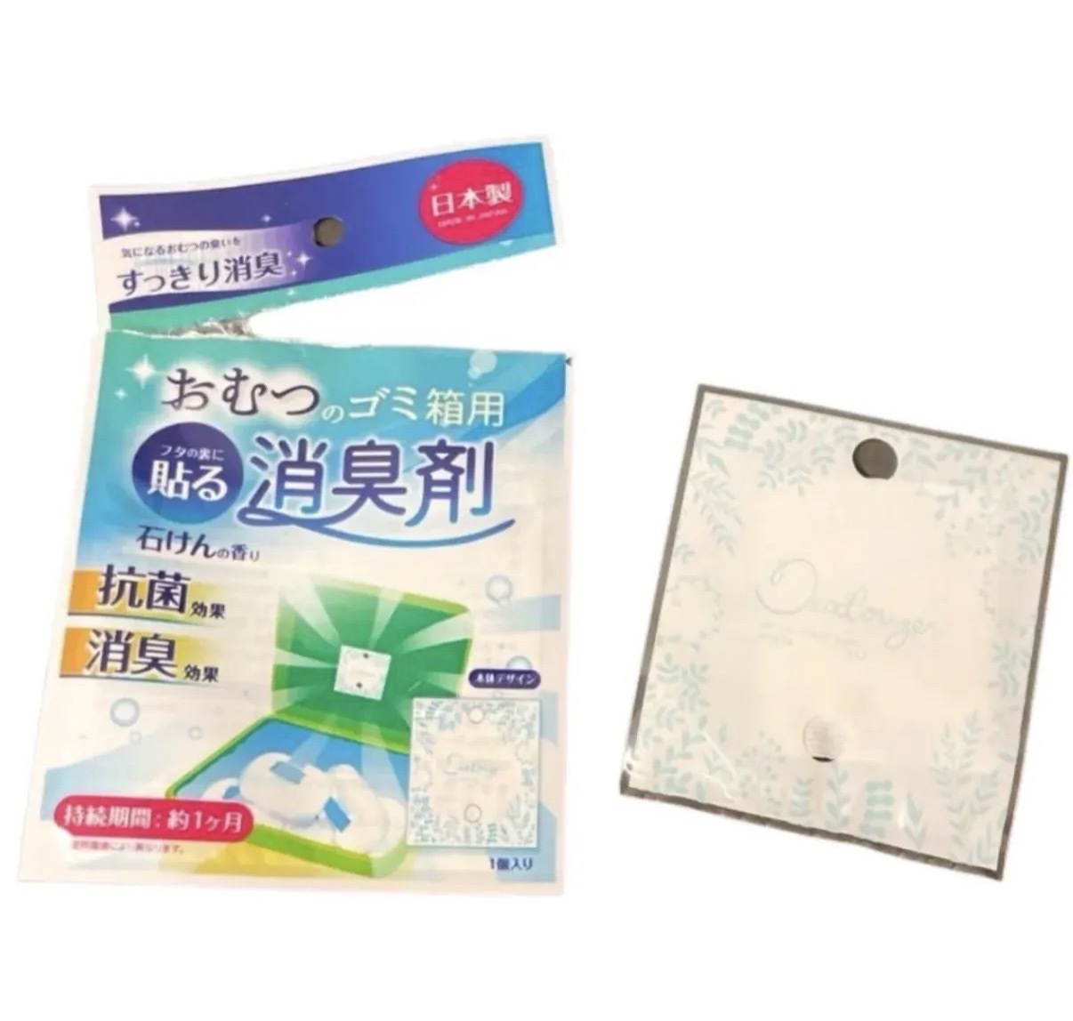 JP 日本製抗菌除臭專用垃圾桶貼 番梘香 1個月 6126 TK261015